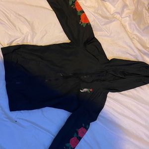 black rose windbreaker